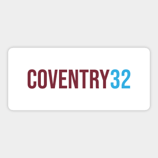 Coventry 32 - 22/23 Season Sticker